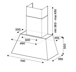 Вытяжка настенная Bertazzoni KR70HER1NDA фото 2 в Казани и Татарстане