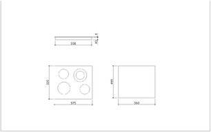 Варочная панель Barazza 1PVTC6 черная фото 2 в Казани и Татарстане