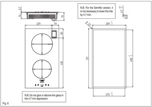 Варочная панель Fulgor Milano CH 302 ID TC WH/2 фото 3 в Казани и Татарстане