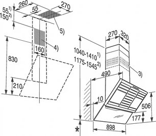 Вытяжка Miele DA 489-4 фото 4 в Казани и Татарстане
