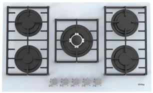 Газовая стеклянная варочная панель Korting HGG 9835 CTW фото в Казани и Татарстане