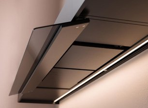 Вытяжка Фалмек SHELF 120 NERO (режим рециркуляции) фото 4 в Казани и Татарстане Вытяжка Falmec SHELF 120 NERO (режим рециркуляции) фото 4 в Казани и Татарстане