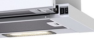 Встраиваемая вытяжка Крона KAMILLA 450 WHITE фото 2 в Казани и Татарстане Встраиваемая вытяжка KRONA KAMILLA 450 WHITE фото 2 в Казани и Татарстане