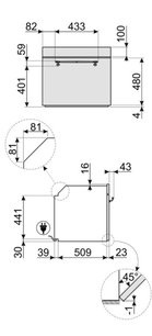 Духовой шкаф Smeg SF750OT фото 3 в Казани и Татарстане