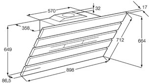 Вытяжка AEG X69453BV0 фото 2 в Казани и Татарстане