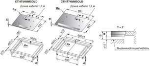 Варочная панель V-ZUG CookTopInduction V4000 CTI4T64MMSOLD фото 4 в Казани и Татарстане