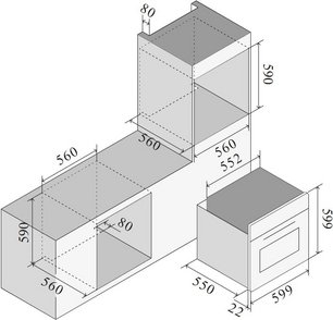 Духовой шкаф Ilve OV601GL3/BK фото 2 в Казани и Татарстане