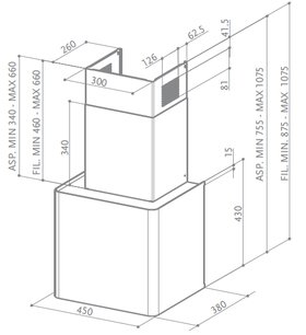 Вытяжка Фабер Lithos EG6 YWI A45 фото 3 в Казани и Татарстане Вытяжка Faber Lithos EG6 YWI A45 фото 3 в Казани и Татарстане