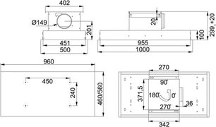 Вытяжка Franke FGAS 1000 FX CE фото 3 в Казани и Татарстане