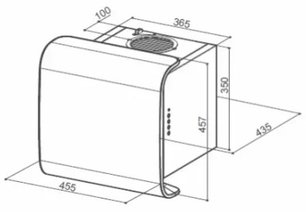 Вытяжка Faber CARRE' X F42 фото 2 в Казани и Татарстане