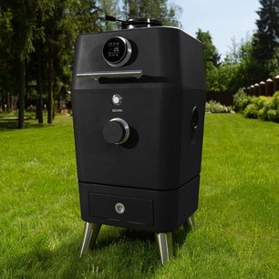 Уличный угольный гриль БОРК G610 bk фото 2 в Казани и Татарстане Уличный угольный гриль BORK G610 bk фото 2 в Казани и Татарстане