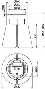 Вытяжка Фабер BEAT BK MATT F45 фото 3 в Казани и Татарстане Вытяжка Faber BEAT BK MATT F45 фото 3 в Казани и Татарстане