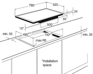 Варочная панель AEG HK884400FS фото 2 в Казани и Татарстане