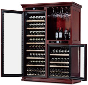 Винный шкаф Мэйвел MV154-WM2-BAR-C фото 2 в Казани и Татарстане Винный шкаф Meyvel MV154-WM2-BAR-C фото 2 в Казани и Татарстане