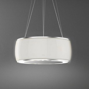 Вытяжка Falmec SOFFIO IS.58 White Satin Glass фото 3 в Казани и Татарстане