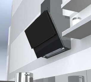 Вытяжка Falmec Verso 55 bk glass (600) фото 2 в Казани и Татарстане