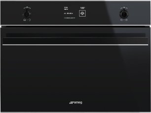 Компактный духовой шкаф комбинированный с пароваркой Smeg SF4603VCNX фото в Казани и Татарстане