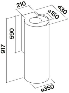 Вытяжка Falmec POLAR X фото 2 в Казани и Татарстане
