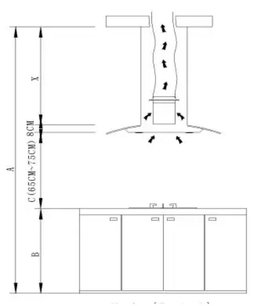 Кухонная вытяжка MAUNFELD Ancona PlusA Isla 90 нержавеющая сталь\прозрачное стекло фото 4 в Казани и Татарстане