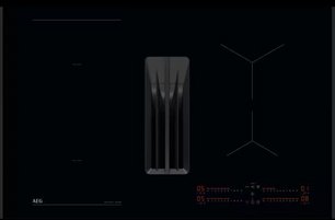 Варочная панель с вытяжкой AEG NCH84B03AB фото в Казани и Татарстане