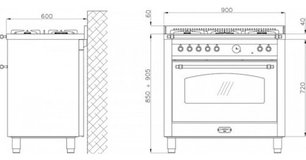 Варочный центр Lofra PLG96GVT фото 2 в Казани и Татарстане