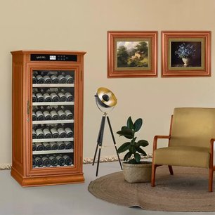 Винный шкаф Мэйвел MV69-WA1-C (Almond) фото 2 в Казани и Татарстане Винный шкаф Meyvel MV69-WA1-C (Almond) фото 2 в Казани и Татарстане