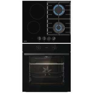 Gorenje (варочная панель GCE691BSC + духовой шкаф BO6717E03BG) фото в Казани и Татарстане