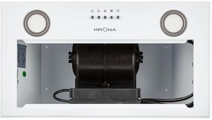 Вытяжка Krona AMBRA 600 white PB фото 4 в Казани и Татарстане Вытяжка Krona AMBRA 600 white PB фото 4 в Казани и Татарстане