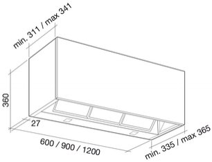 Вытяжка Falmec Integrata 60 ix (600) фото 4 в Казани и Татарстане