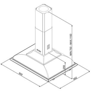 Вытяжка Smeg KCI19P фото 2 в Казани и Татарстане