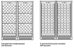 Винный шкаф Дометик B162S Double Basic фото 2 в Казани и Татарстане Винный шкаф Dometic B162S Double Basic фото 2 в Казани и Татарстане