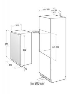 Однокамерный холодильник Gorenje Plus GDR 67088 B фото 3 в Казани и Татарстане