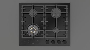 Газовая варочная панель Fulgor Milano FCLH 604 G T WK BK фото в Казани и Татарстане