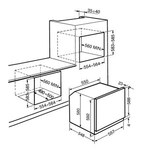 Духовой шкаф Smeg SFP120B фото 3 в Казани и Татарстане