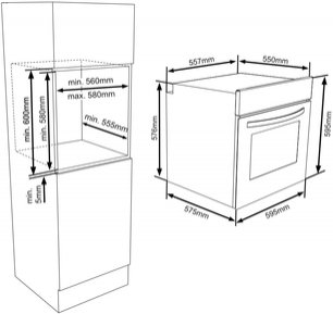 Духовой шкаф Зигмунд Штайн EN 106.511 B фото 2 в Казани и Татарстане Духовой шкаф Zigmund Shtain EN 106.511 B фото 2 в Казани и Татарстане