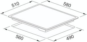 Варочная панель Franke FRSM 604 CT BK фото 3 в Казани и Татарстане