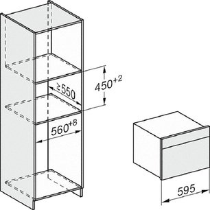 Встраиваемая комби-пароварка Миле DGC 7640 EDST/CLST новая, с витрины (без коробки) фото 3 в Казани и Татарстане Встраиваемая комби-пароварка Miele DGC 7640 EDST/CLST новая, с витрины (без коробки) фото 3 в Казани и Татарстане