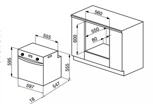 Духовой шкаф Korting OKB 762 CMX фото 2 в Казани и Татарстане