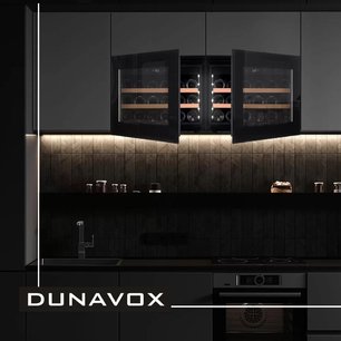 Винный шкаф Дунавокс DAV-18.46B.TO фото 3 в Казани и Татарстане Винный шкаф Dunavox DAV-18.46B.TO фото 3 в Казани и Татарстане
