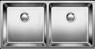 Blanco (мойка Andano 400/400-IF нержавеющая сталь + Mila-S хром) фото 2 в Казани и Татарстане