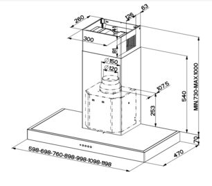 Вытяжка Faber GEMMA PB SRM X A60 фото 4 в Казани и Татарстане