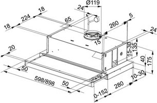 Вытяжка Франке FTC 6032 BK фото 2 в Казани и Татарстане Вытяжка Franke FTC 6032 BK фото 2 в Казани и Татарстане