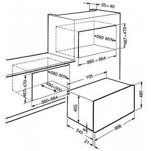 Духовой шкаф Smeg SE20XMFR8 фото 2 в Казани и Татарстане