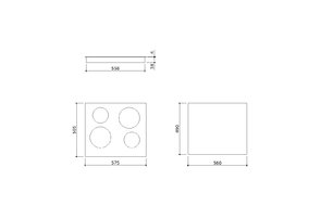 Индукционная варочная панель Barazza 1PI60IDB белая фото 4 в Казани и Татарстане