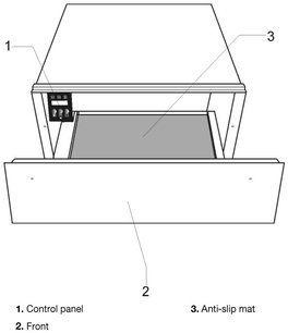 Встраиваемый подогреватель посуды Куперсбуш CSW 6800.0 S фото 4 в Казани и Татарстане Встраиваемый подогреватель посуды Kuppersbusch CSW 6800.0 S фото 4 в Казани и Татарстане