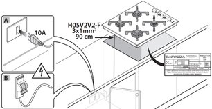 Газовая варочная панель Barazza 1PUN64 фото 2 в Казани и Татарстане