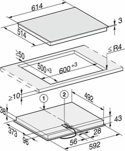 Варочная панель Miele KM 6540 FR с витрины новая фото 4 в Казани и Татарстане
