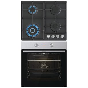 Gorenje (варочная панель GW641EXB + духовой шкаф BO6717E03X) фото в Казани и Татарстане