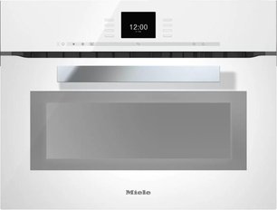 Духовой шкаф с СВЧ Миле H6600BM BRWS бриллиантовый белый фото в Казани и Татарстане Духовой шкаф с СВЧ Miele H6600BM BRWS бриллиантовый белый фото в Казани и Татарстане