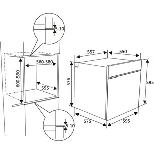 Встраиваемый духовой шкаф Brandt BOE1120X фото 4 в Казани и Татарстане